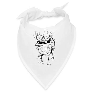 Adonis Hotze Schmidt - Bandana - Weiß - Vorne