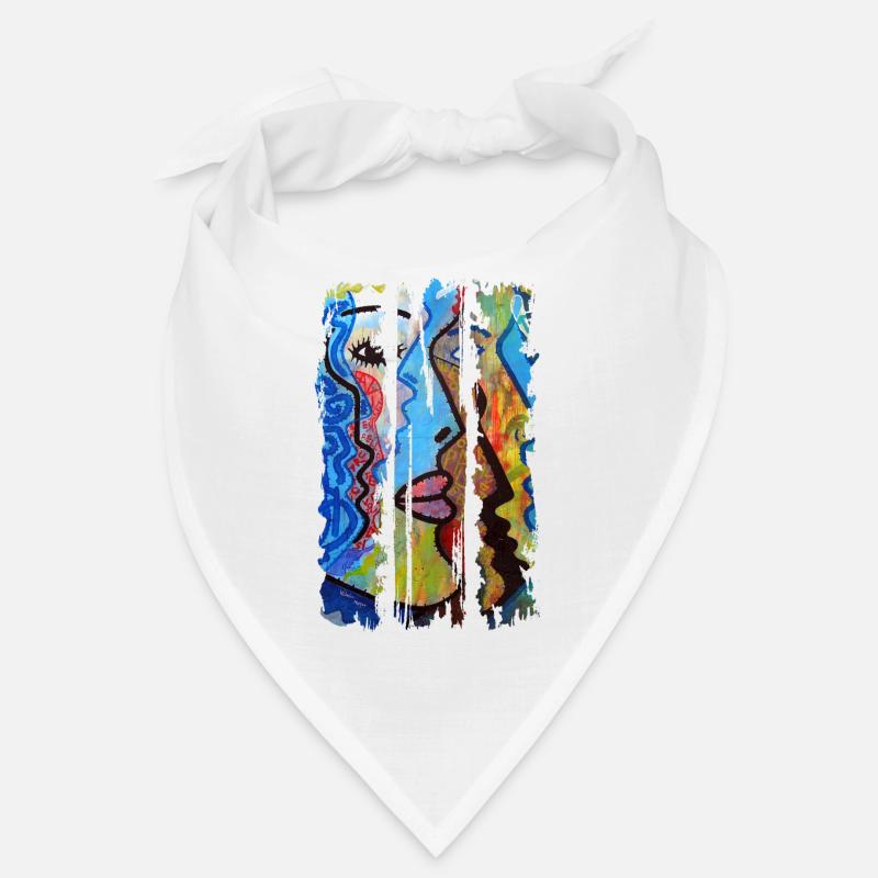 Graffiti - Bandana - Weiß