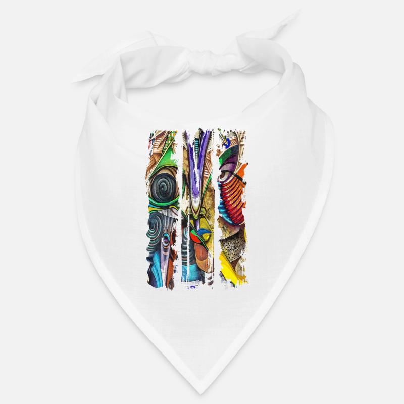Graffiti - Bandana - blanc