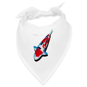 KOI-Karpfen - Bandana - Weiß - Vorne
