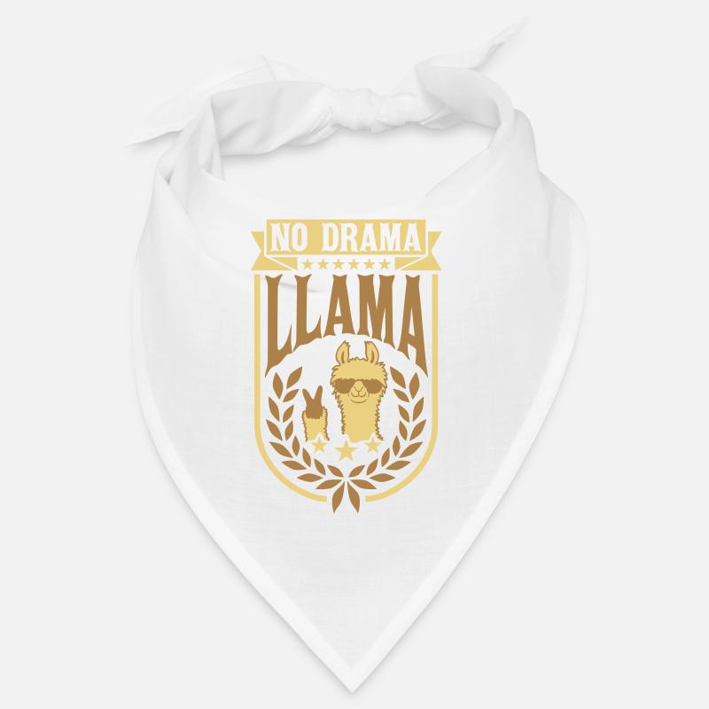 No Drama Llama Laurel Wreath Bandana