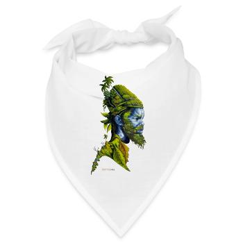 Karibik - Bandana - Weiß - Vorne