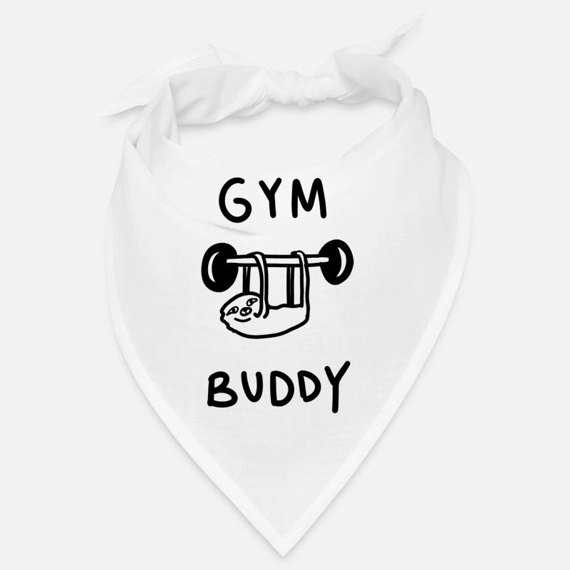 Gym Buddy Sloth Bandana
