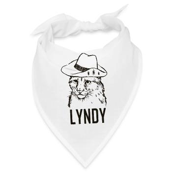 Luchs - Bandana - Weiß - Vorne