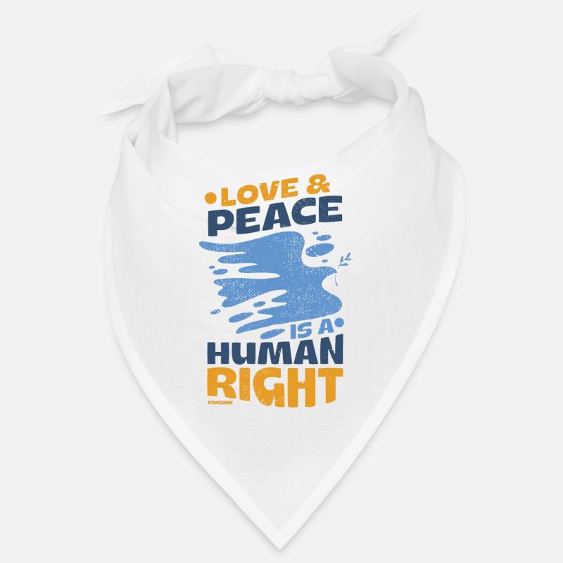 Menschenrechte Frieden Bandana