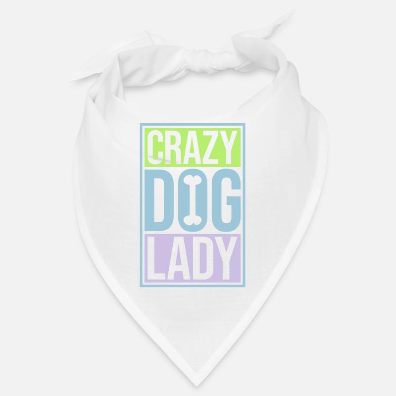 crazy dog lady Zitat Bandana