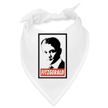 Scott Fitzgerald - Bandana - Weiß - Vorne