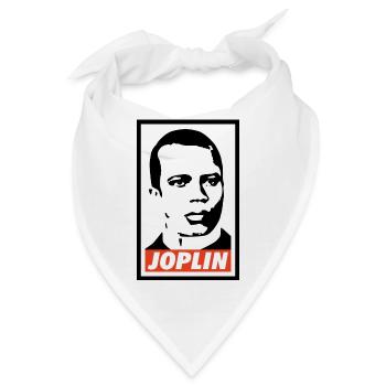 Scott Joplin - Bandana - Weiß - Vorne
