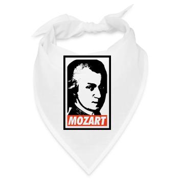 Mozart - Bandana - Weiß - Vorne