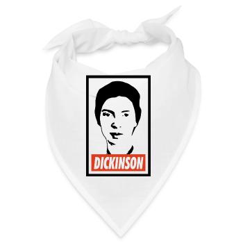 Emily Dickinson - Bandana - Weiß - Vorne