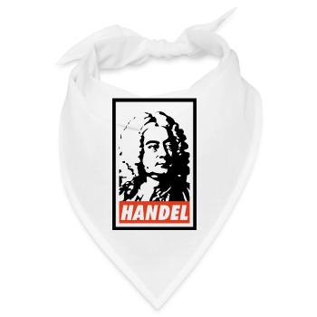 Georg Friedrich Händel - Bandana - Weiß - Vorne