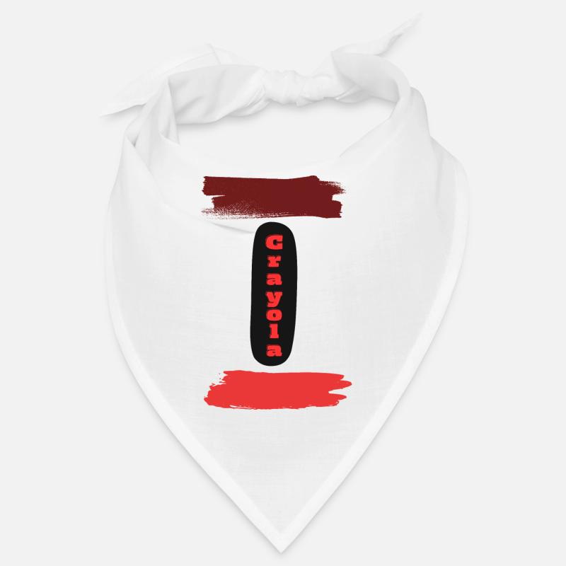 Crayon Crayola - Bandana - blanc