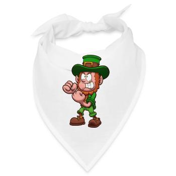 Wütender Kobold bereit zu kämpfen - Bandana - Weiß - Vorne