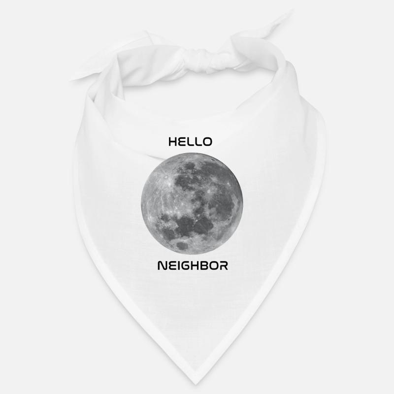 Salutations à notre objet céleste le plus proche - la lune! Bandana