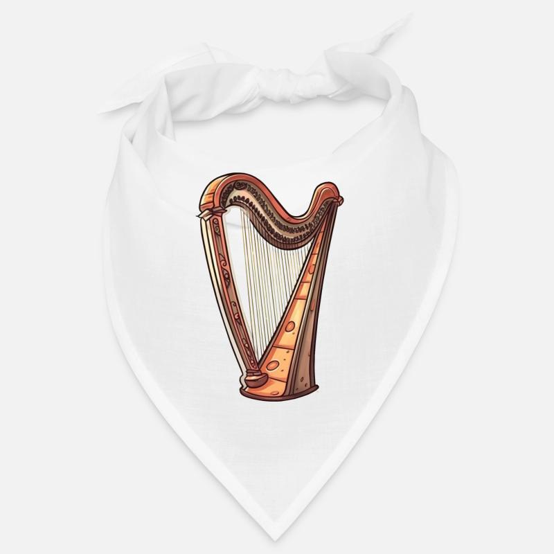 Harpe dans le style comique Bandana