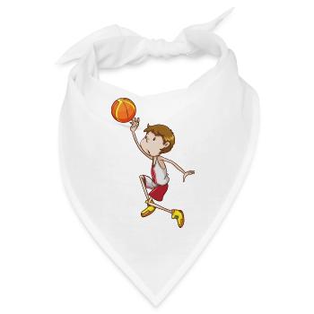 Ballsport - Bandana - Weiß - Vorne