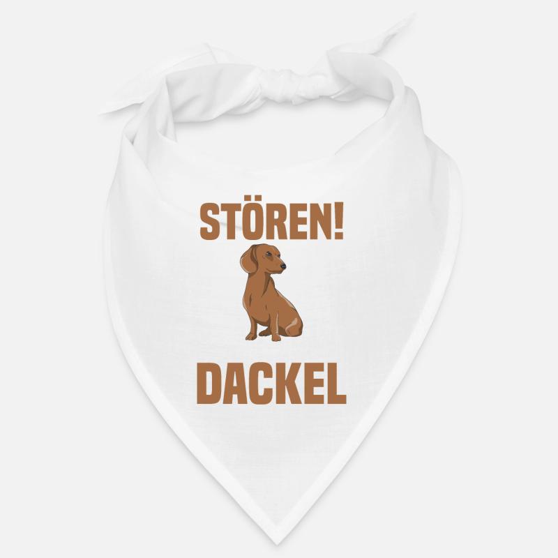 Hund Dackel Bandana