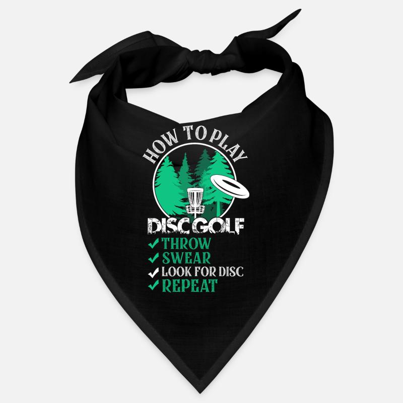 Comment jouer Disc Golf Frisbee Disc Golf Bandana
