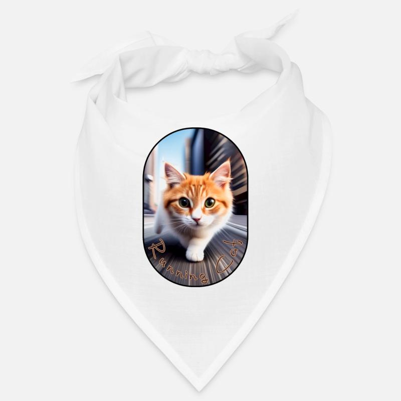 Schleichende katze Bandana