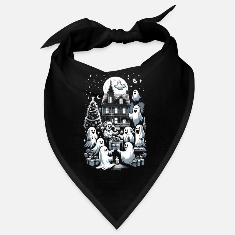 Ghostly Gift Exchange Ghostly Christmas Bandana
