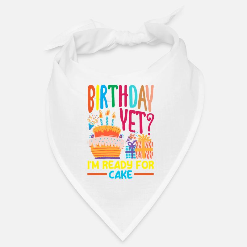 Ready for Cake Celebration Bandana
