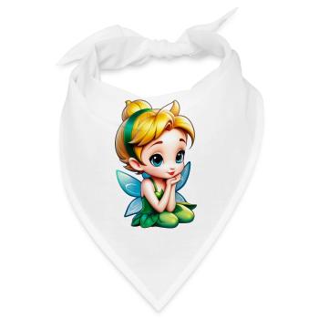 Kleine Fee 6 - Bandana - Weiß - Vorne