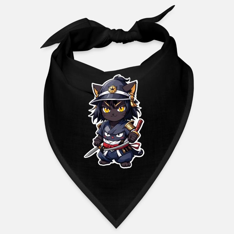 Ninja Katze - Samurai Kätzchen Bandana
