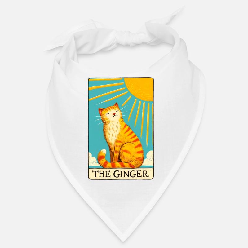 Tarot Le Chat Gingembre Bandana