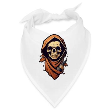 Tod in der Nachbarschaft - Bandana - Weiß - Vorne