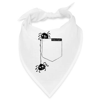 Spinnentierchen - Bandana - Weiß - Vorne