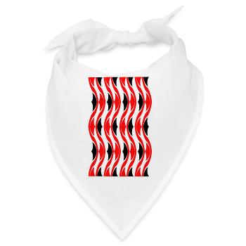 verdreht - Bandana - Weiß - Vorne
