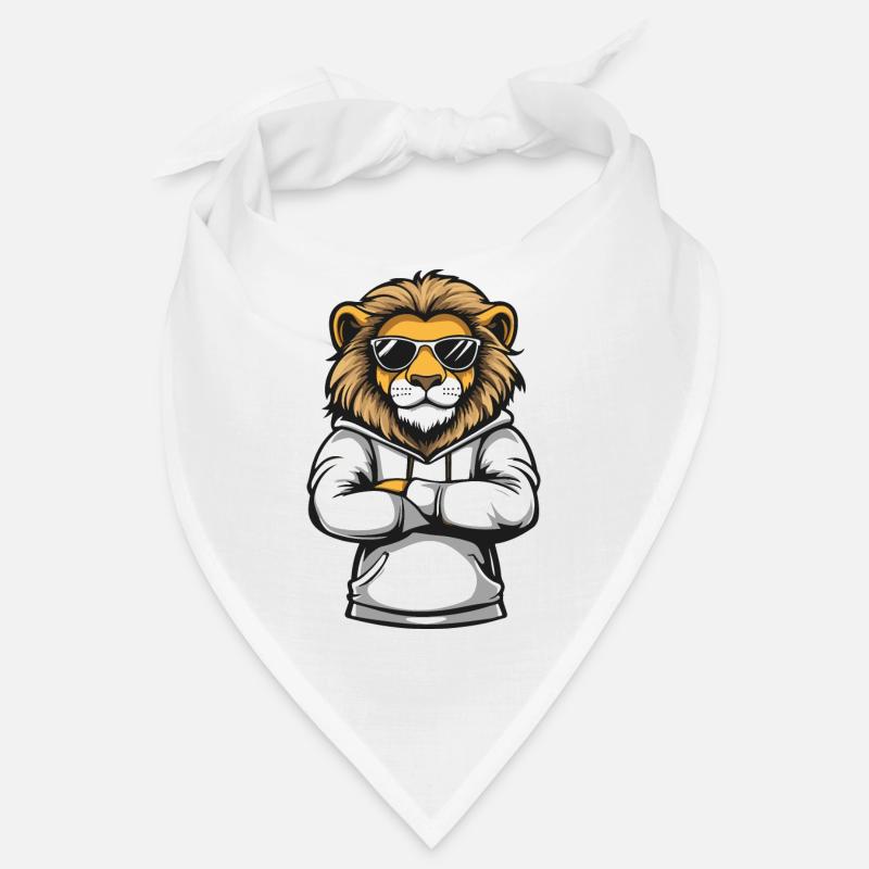 Lion Comic Bandana