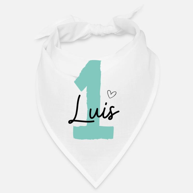 Luis 1 Geburtstag Bandana