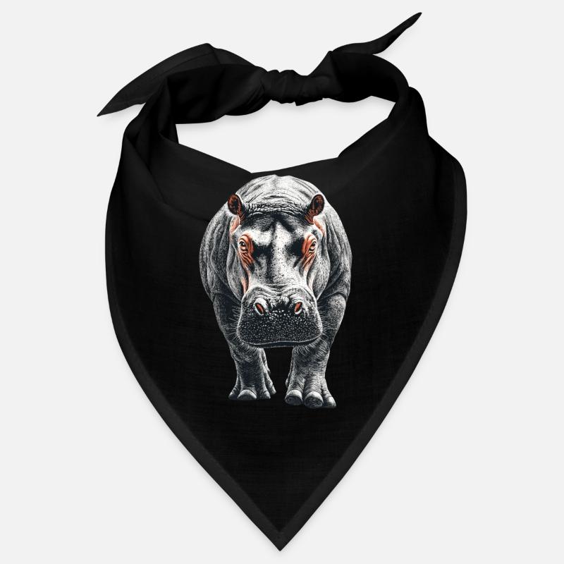 Nilpferd Bandana