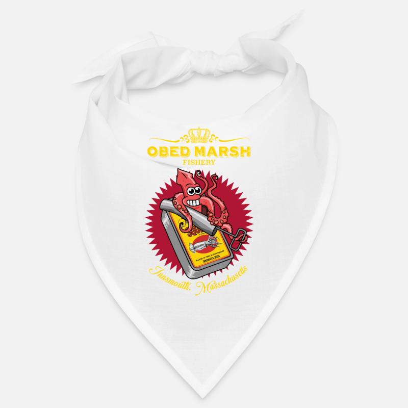 OBED MARSH Devil Reef Fischerei - Bandana - Weiß