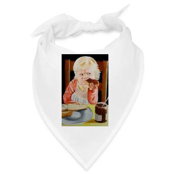 Grumpy kid - Bandana - Weiß - Vorne