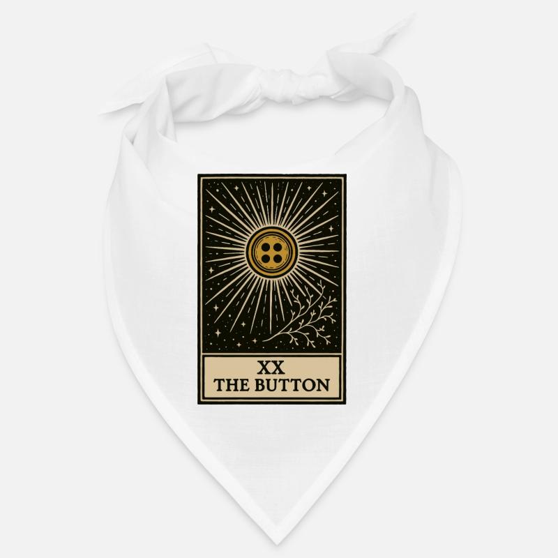 Tarot: The Sacred Button Sewn Bandana