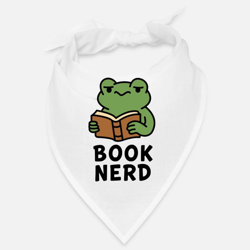 Wise Frog Lesebuch Drucken Bandana