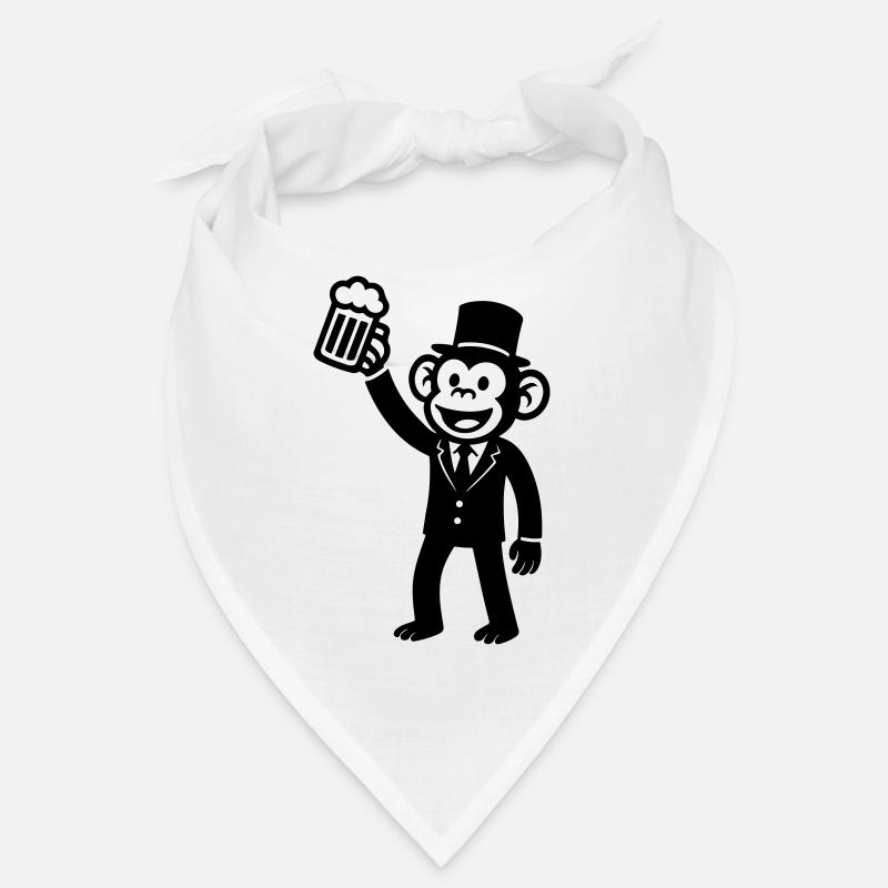 Monkey Bachelor Party Beer Bandana