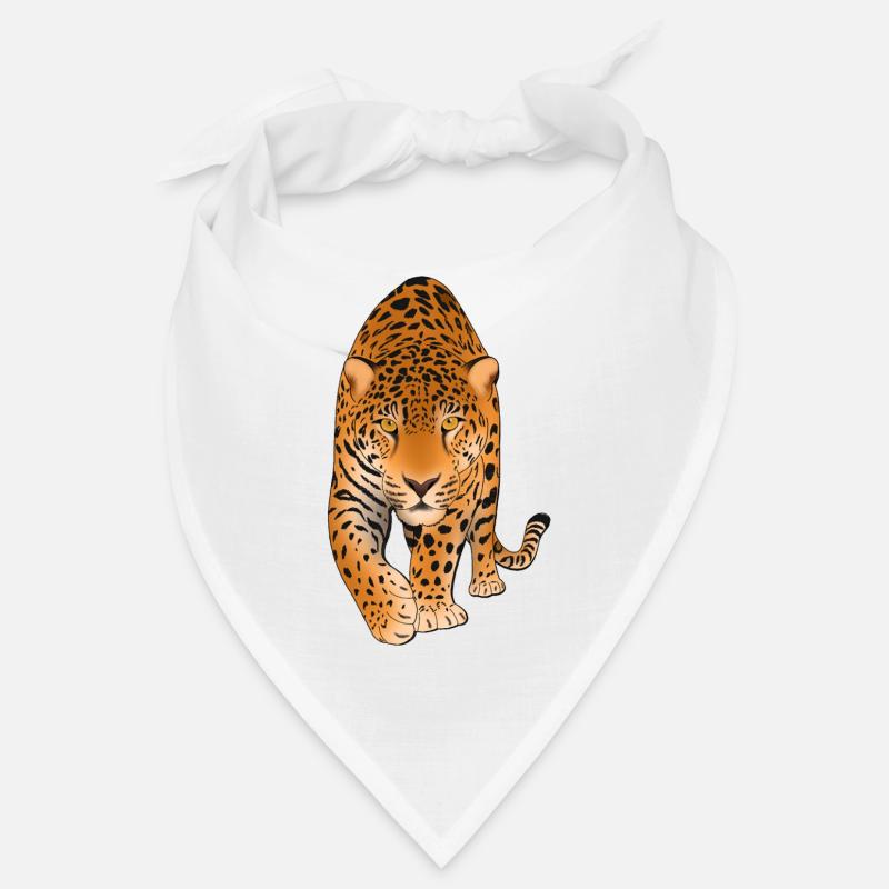 Grand chat léopard Bandana