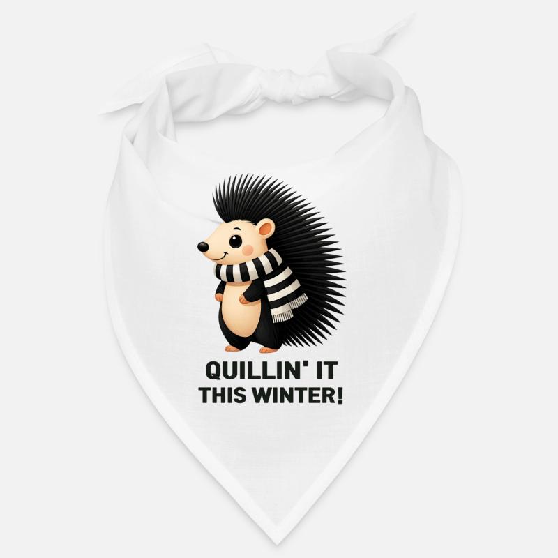 Quillin' it this winter! Bandana