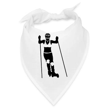Nordic cross skating - Bandana - Weiß - Vorne