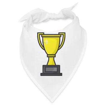 Trophäe - Bandana - Weiß - Vorne