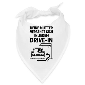 Deine Mudda Drive In - Bandana - Weiß - Vorne