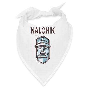 Nalchik – Kaukasus-Design - Bandana - Weiß - Vorne