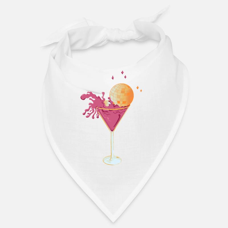 Disco Cocktail – Pinker Martini mit spritzender Di Bandana