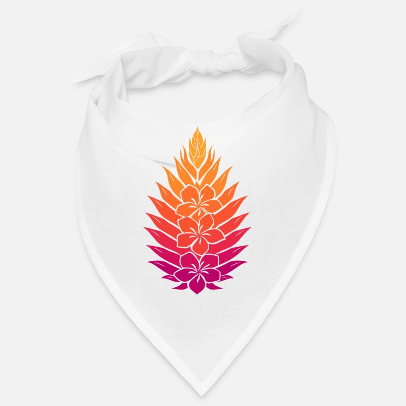 Regenbogen Lotus Mandala Bandana