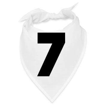 7 - Bandana - Weiß - Vorne