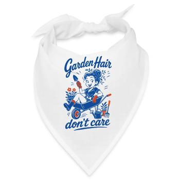 Stadtgärtner-Garten-Haare kümmern sich nicht um - Bandana - Weiß - Vorne