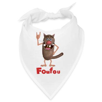 Foufou Superstar - Bandana - Weiß - Vorne